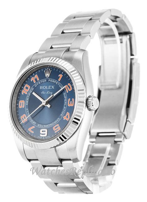 rolex air king blue face|Rolex Air-King 114234.